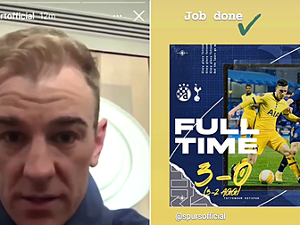 Joe Hart throws social media t...
